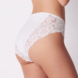 SLIP MIDI COTONELLA MODAL E PIZZO