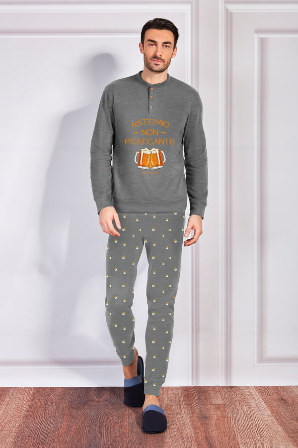 PIGIAMA UOMO NOTTINGHAM CALDO COTONE