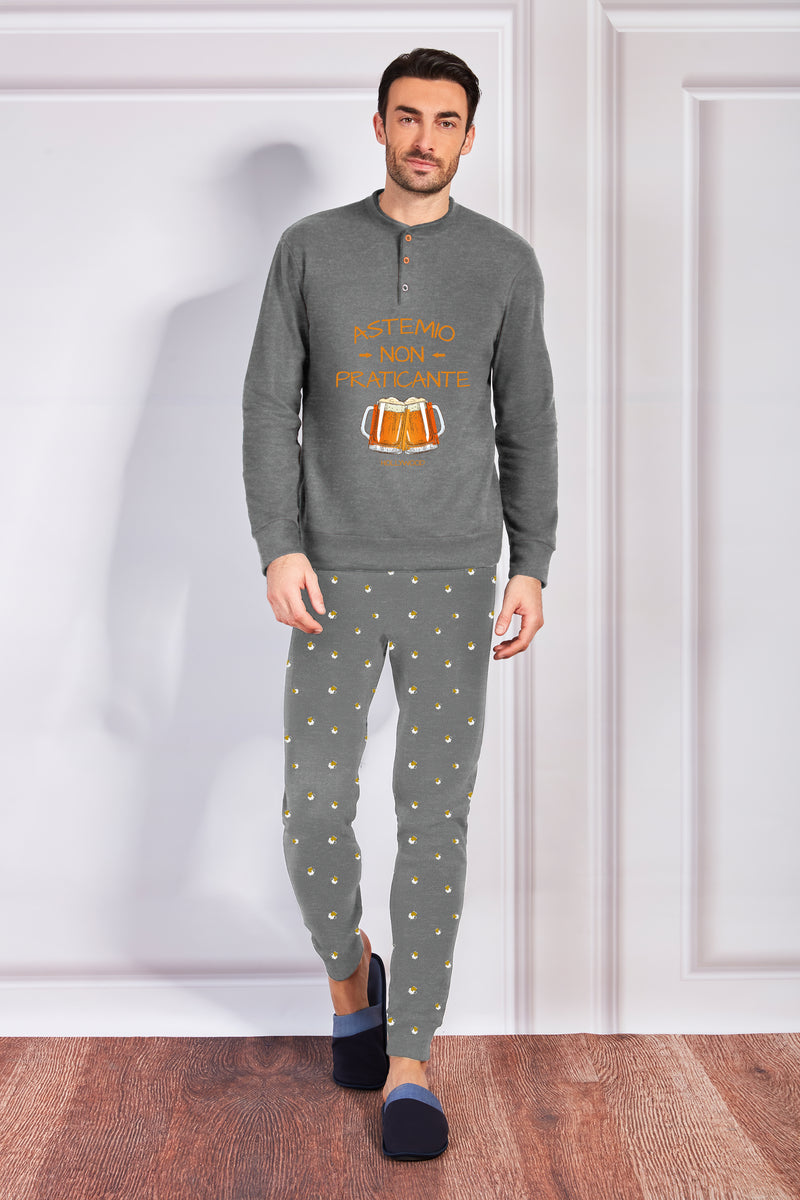 PIGIAMA UOMO NOTTINGHAM CALDO COTONE