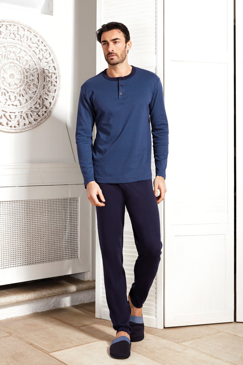 PIGIAMA UOMO NOTTINGHAM CALDO COTONE