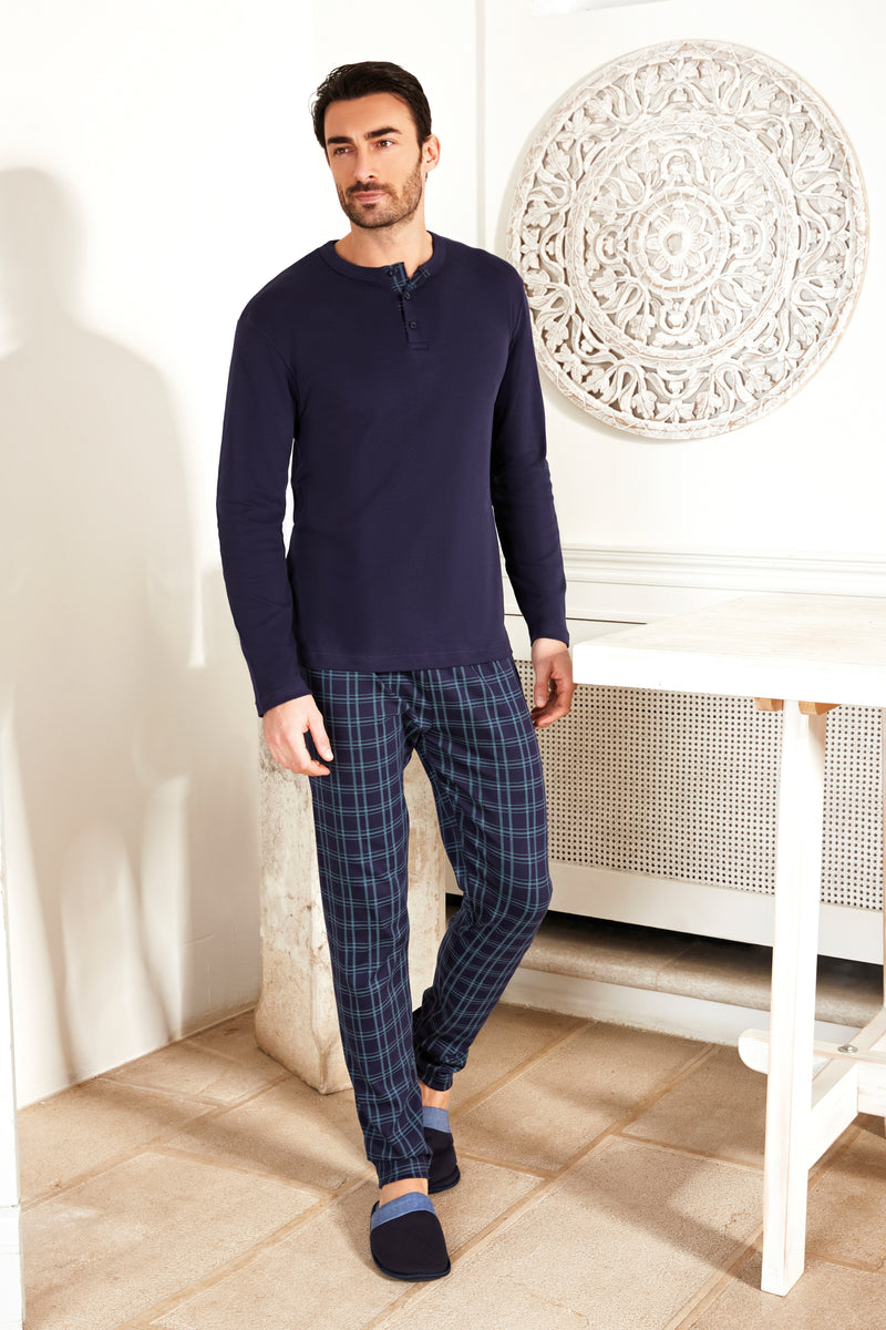 PIGIAMA UOMO NOTTINGHAM CALDO COTONE