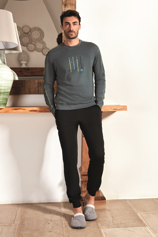 PIGIAMA UOMO NOTTINGHAM CALDO COTONE