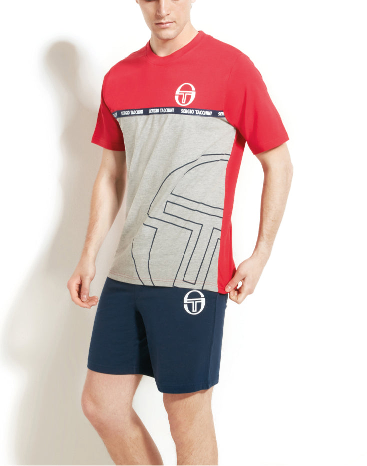 PIGIAMA UOMO MEZZA MANICA SERGIO TACCHINI COTONE